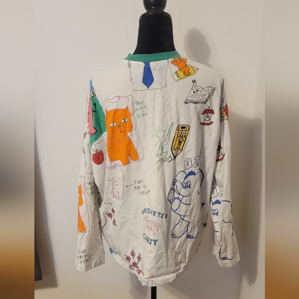 Lazy Oaf doodle Tee - Picture 2 of 3